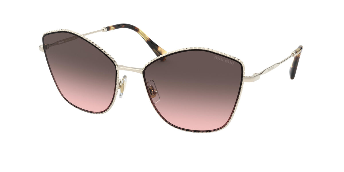 Miu Miu MU 60VS Pale Gold Sunglasses