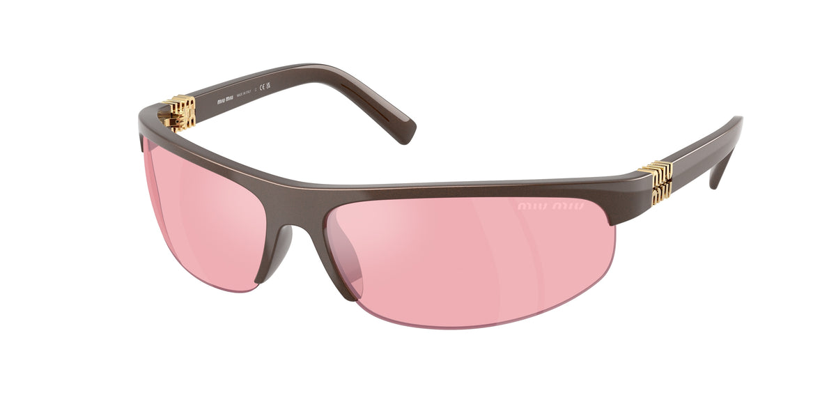 Miu Miu MU A02S Cocoa Metal Sunglasses