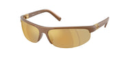 Miu Miu MU A02S Rust Metal Sunglasses