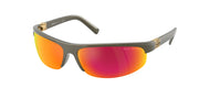 Miu Miu MU A02S Kaki Metal Sunglasses