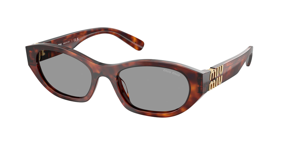 Miu Miu MU A03SF Havana Mahogany Sunglasses