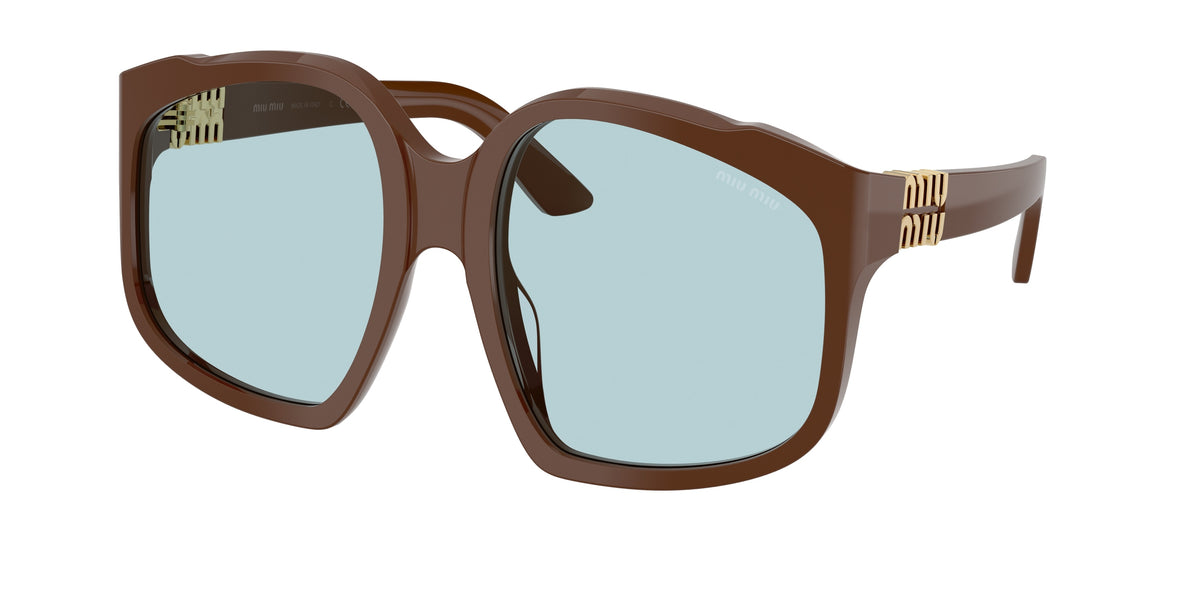 Miu Miu MU A07SF Chocolate Sunglasses