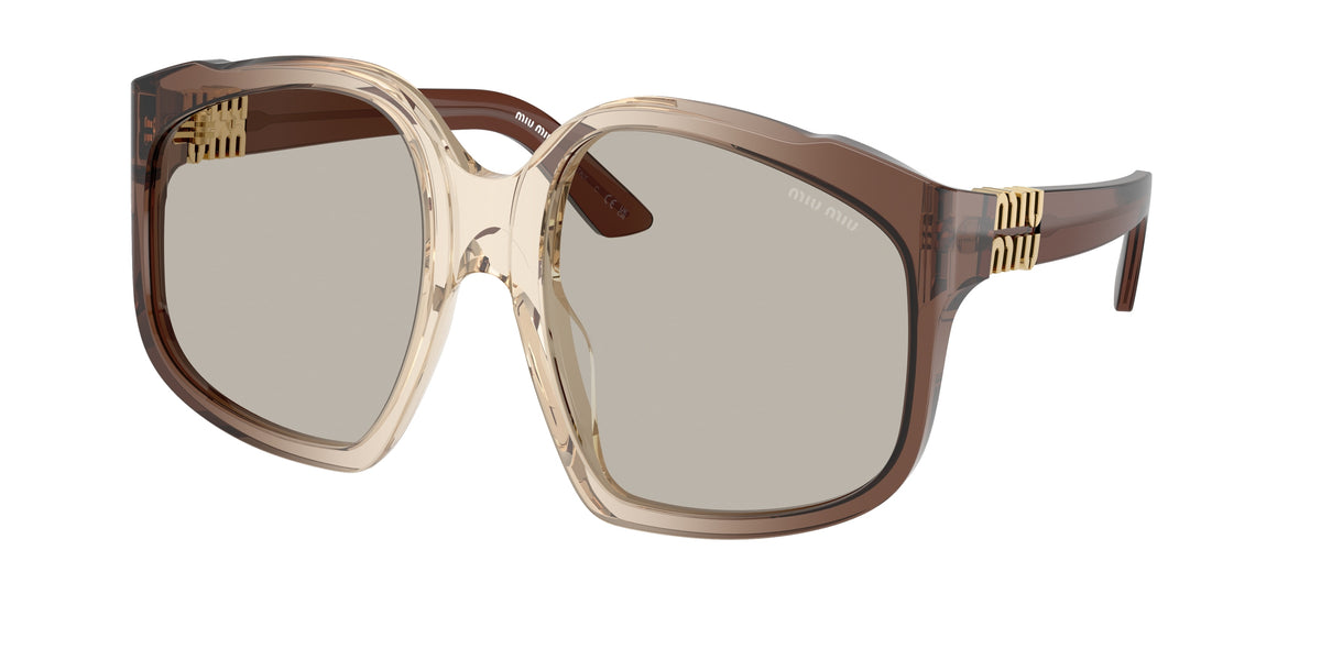 Miu Miu MU A07S Brown Gradient Sunglasses