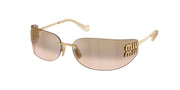 Miu Miu MU A51S Gold Sunglasses