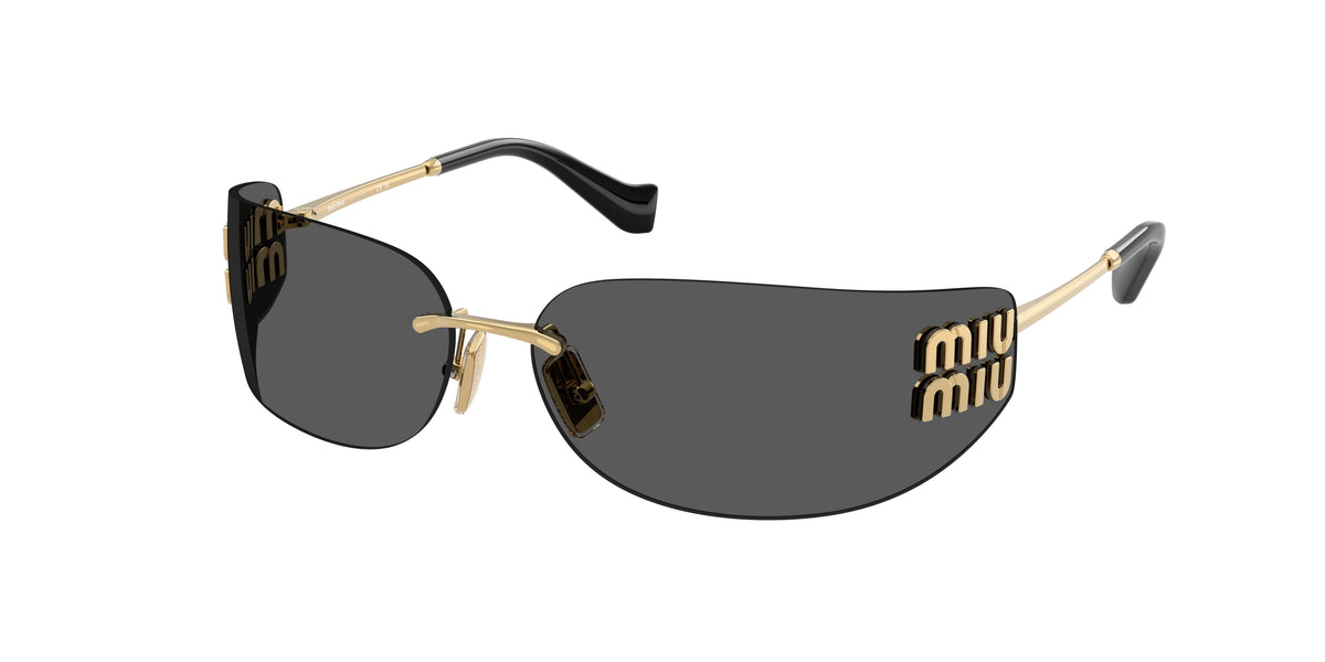 Miu Miu MU A51S Gold Sunglasses