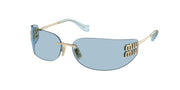 Miu Miu MU A51S Pale Gold Sunglasses