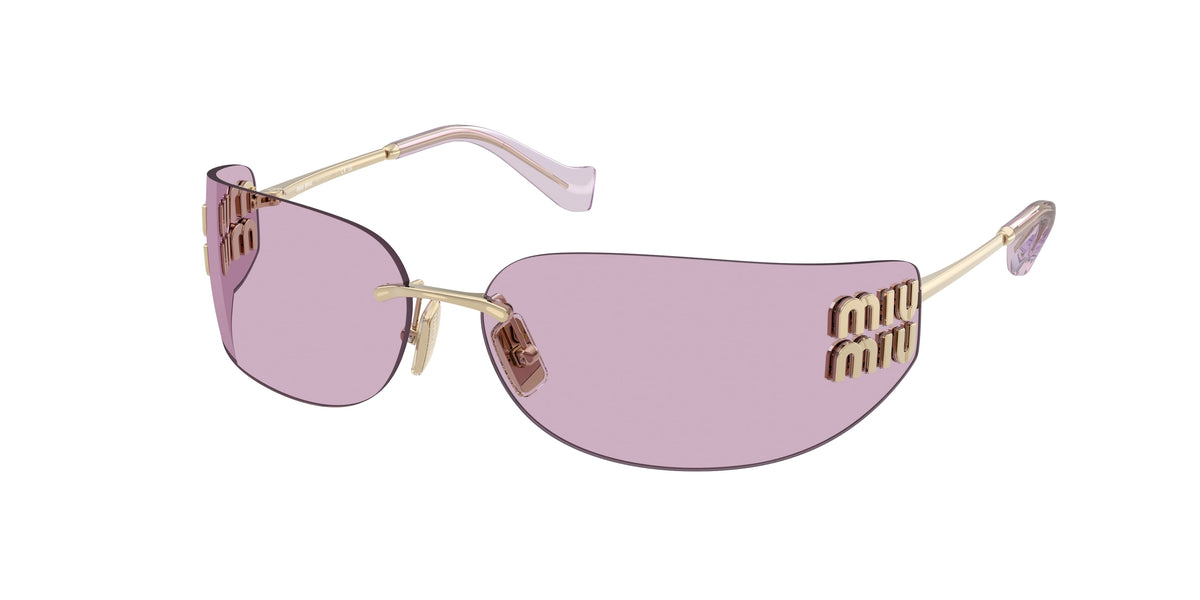 Miu Miu MU A51S Pale Gold Sunglasses