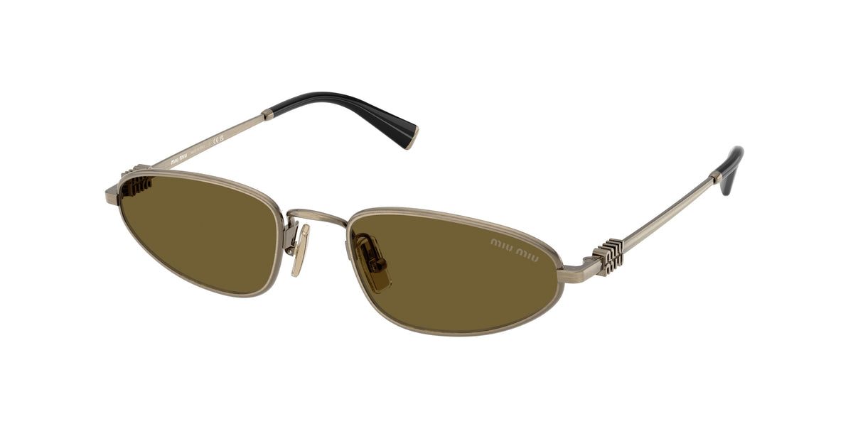 Miu Miu MU A52S Old Gold Sunglasses