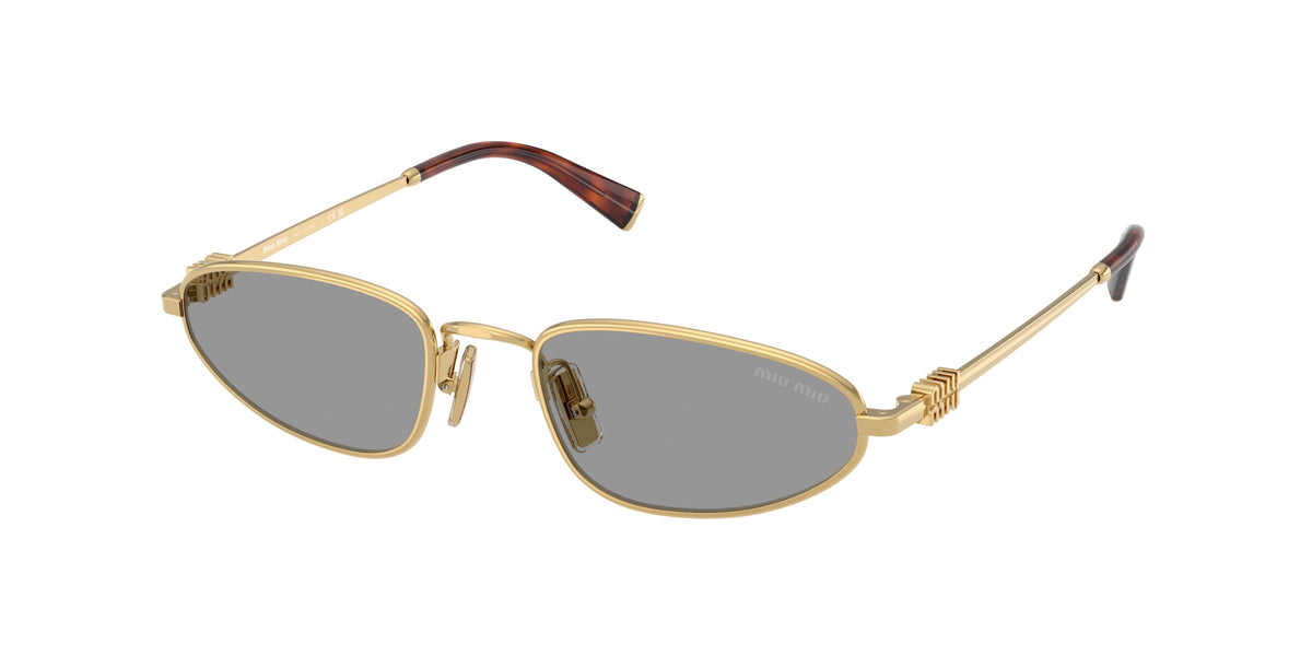 Miu Miu MU A52S Gold Sunglasses