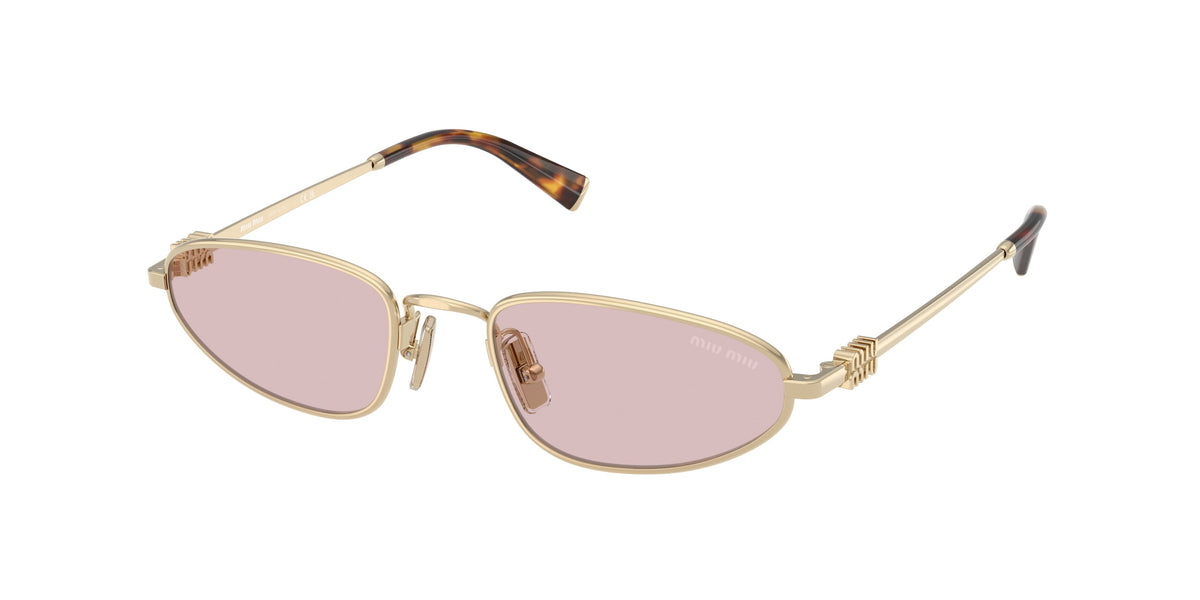 Miu Miu MU A52S Pale Gold Sunglasses