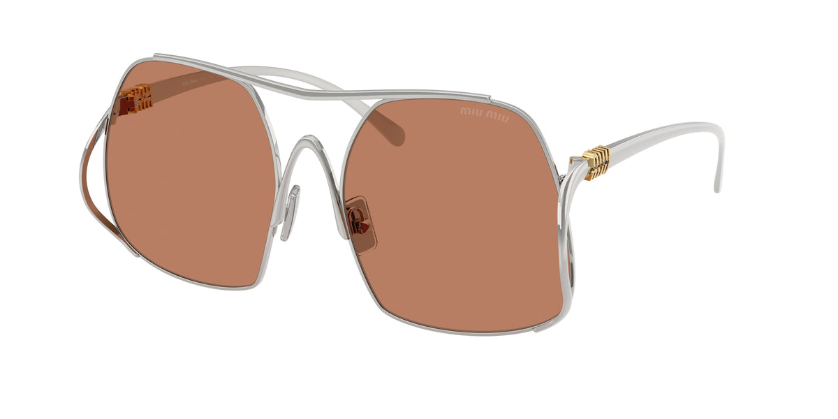 Miu Miu MU A55S Silver Sunglasses