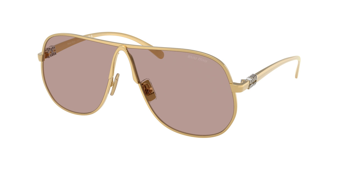 Miu Miu MU A56S Gold Sunglasses