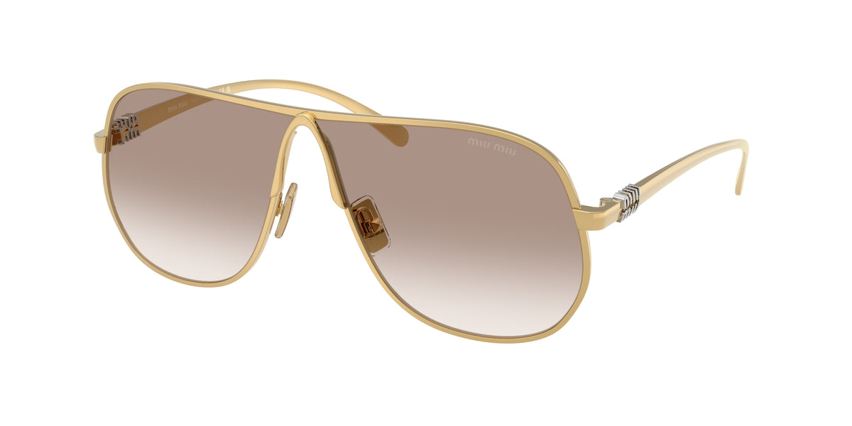 Miu Miu MU A56S Gold Sunglasses