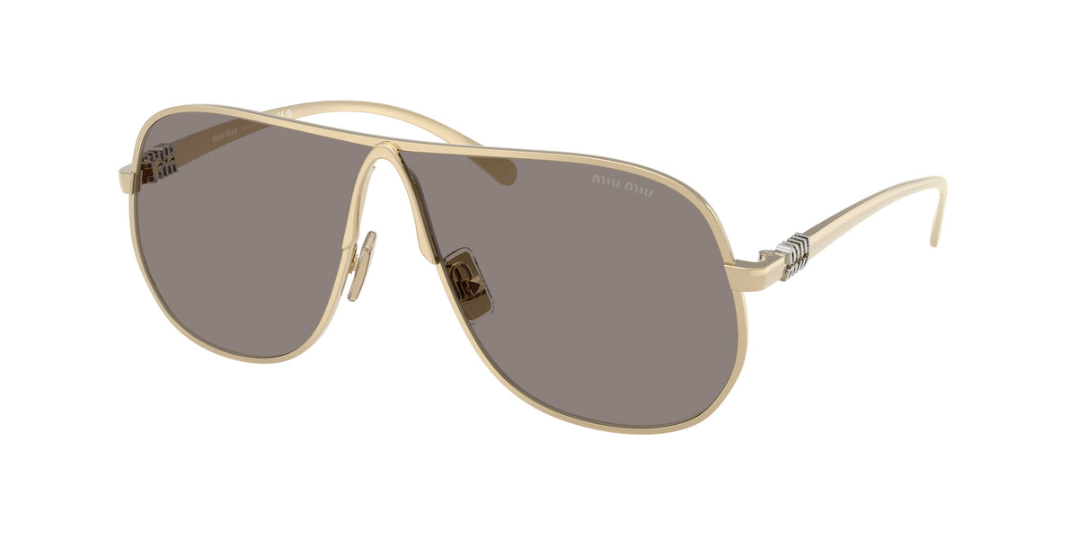 Miu Miu MU A56S Pale Gold Sunglasses