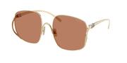 Miu Miu MU A57S Pale Gold Sunglasses