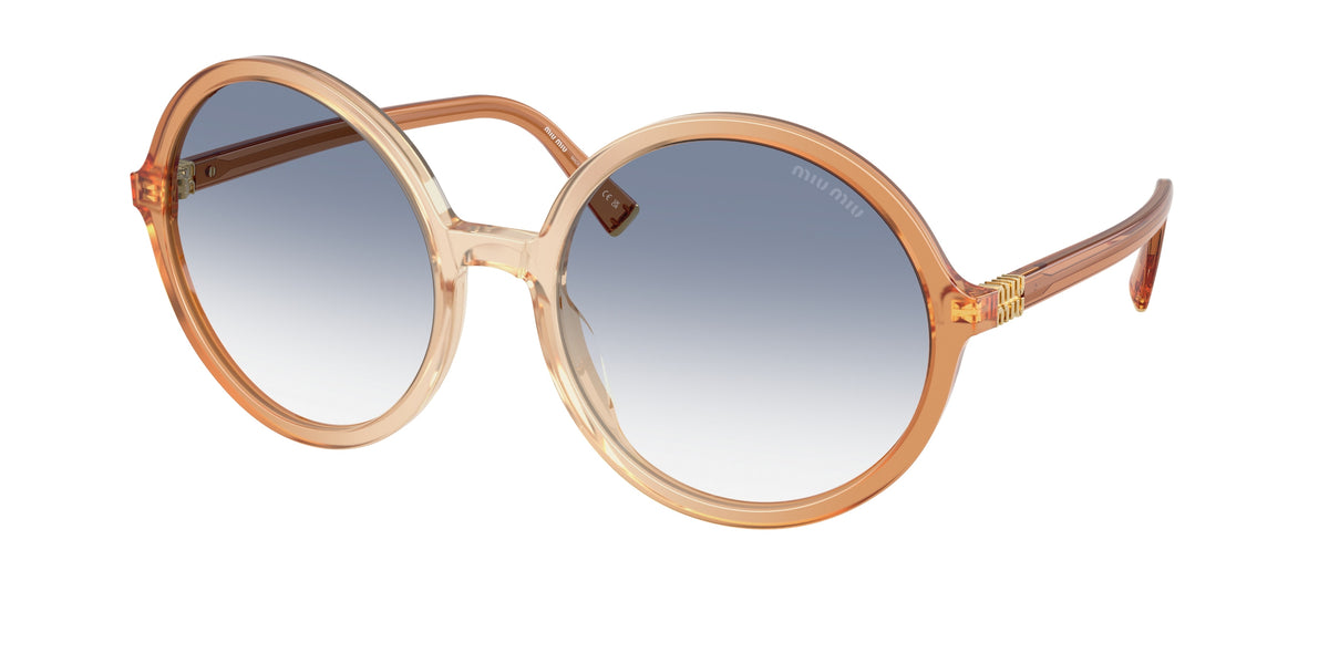 Miu Miu MU B02SF Brown Gradient Brandy Sunglasses