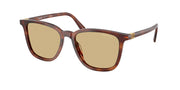 Miu Miu MU B03S Striped Tobacco Sunglasses