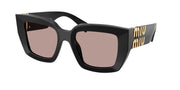 Miu Miu MU B05S Black Sunglasses