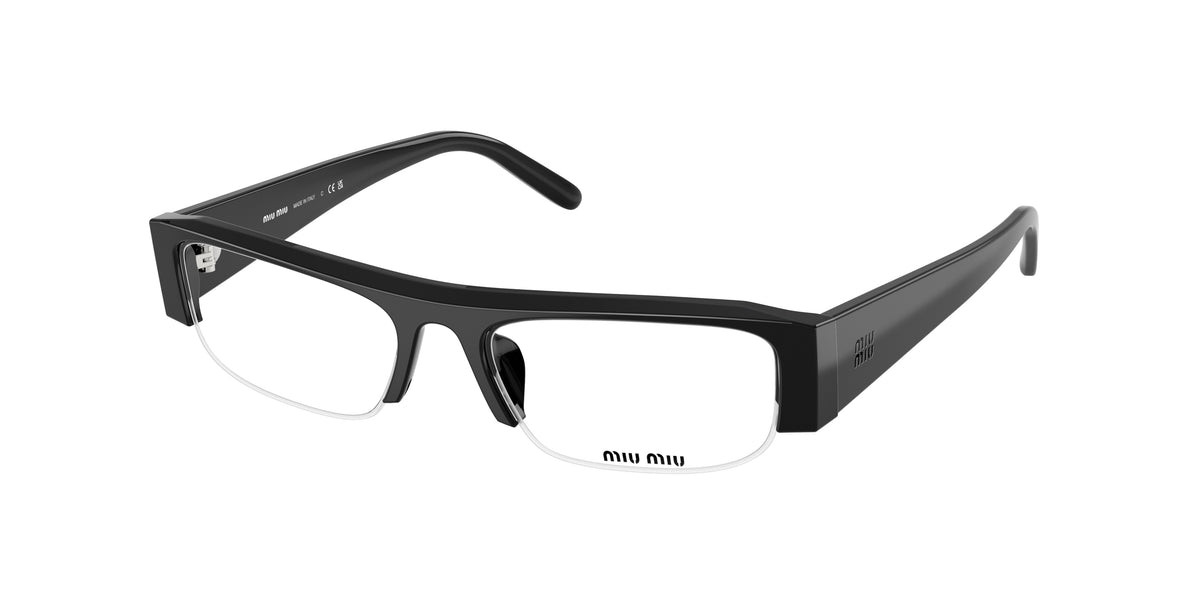 Miu Miu MU B07S Black Sunglasses
