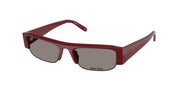 Miu Miu MU B07S Opaline Burgundy Sunglasses
