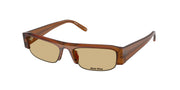 Miu Miu MU B07S Opaline Amber Sunglasses