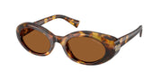 Miu Miu MU B09SF Honey Havana Sunglasses