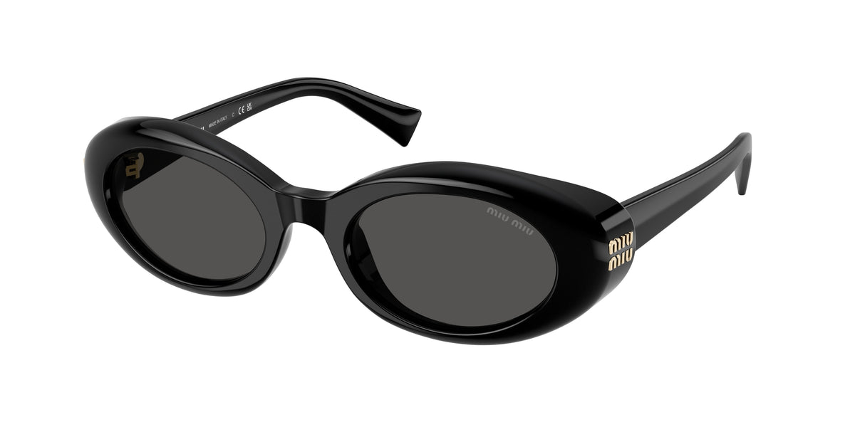 Miu Miu MU B09SF Black Sunglasses