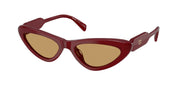 Miu Miu MU B11SU Opal Burgundy Sunglasses