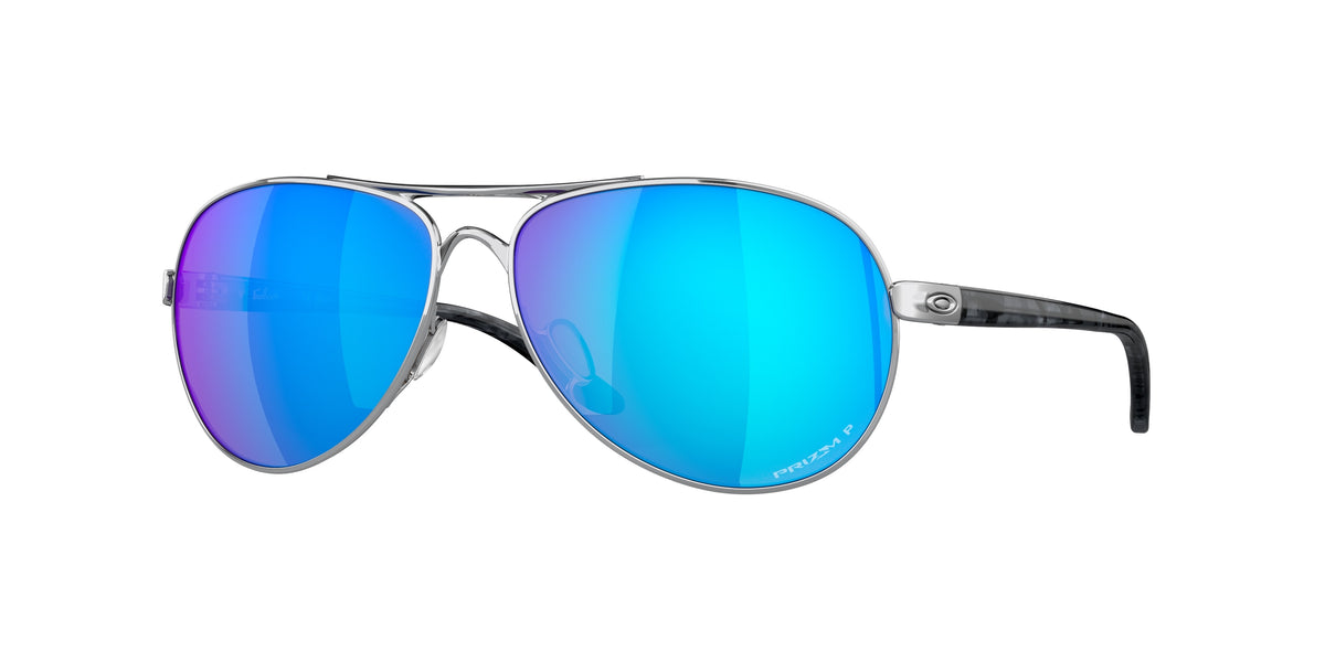 Oakley OO4079 Polished Chrome Sunglasses