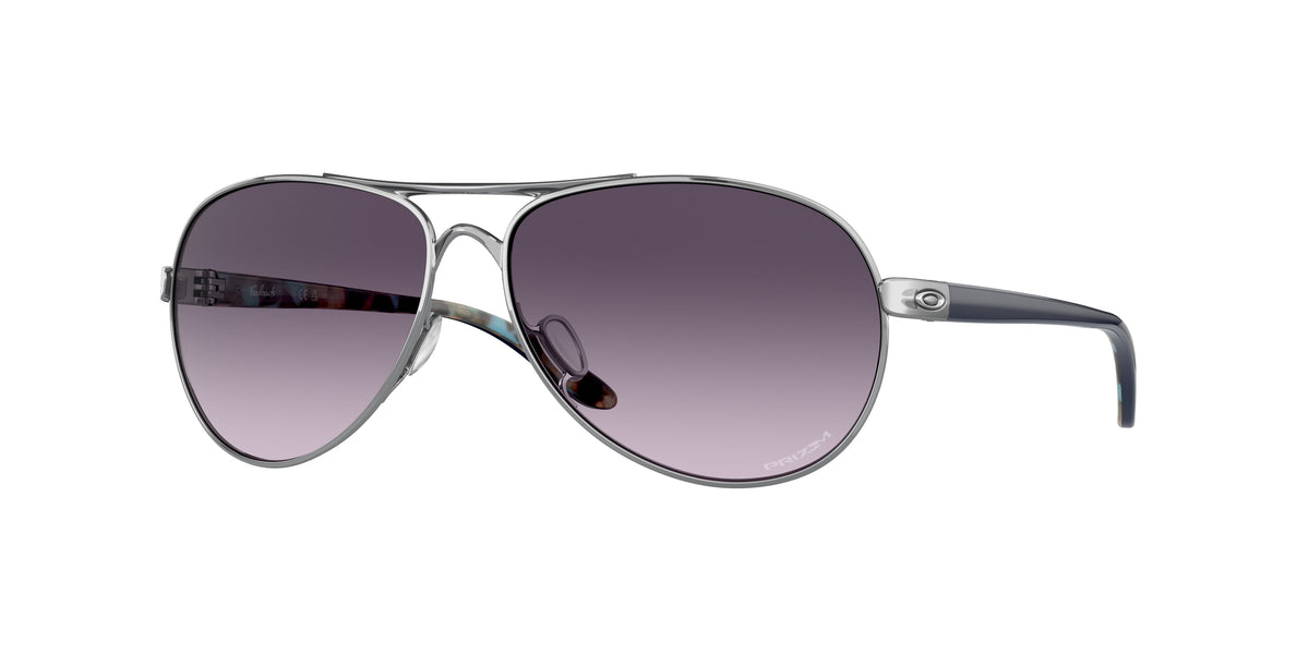 Oakley OO4079 Polished Chrome Sunglasses