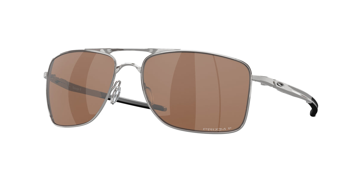 Oakley OO4124 Polished Chrome Sunglasses
