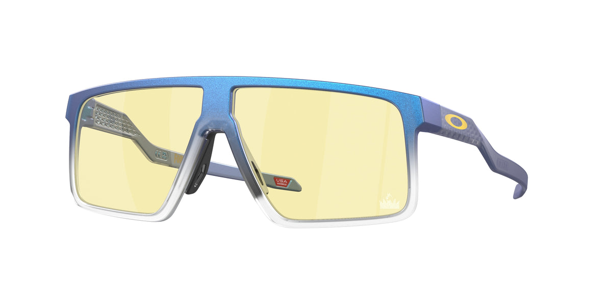 Oakley OO9285 Matte Cyan & Blue & Clear Shift Sunglasses