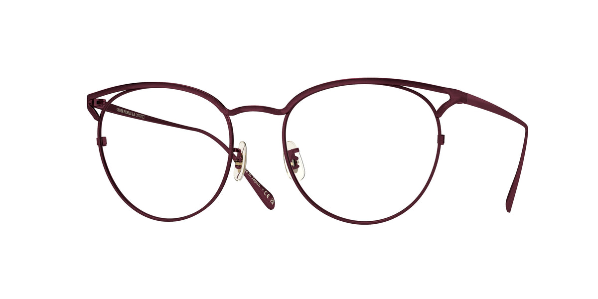 Oliver Peoples OV1319T Brushed Burgundy Eyeglasses