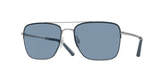 Oliver Peoples OV1343S Blue Ash/Brushed Silver Sunglasses