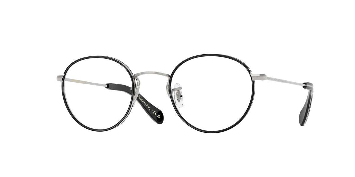 Oliver Peoples OV1352 Brushed Silver/Black Eyeglasses