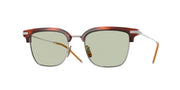 Oliver Peoples OV1354T Tuscany Tortoise/Brushed Silver Eyeglasses
