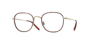 Oliver Peoples OV1375T Gold/Dark Mahogany Eyeglasses