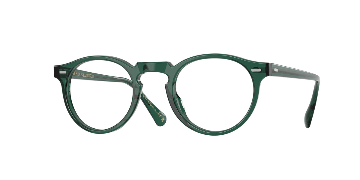 Oliver Peoples OV5186 Translucent Dark Teal Eyeglasses