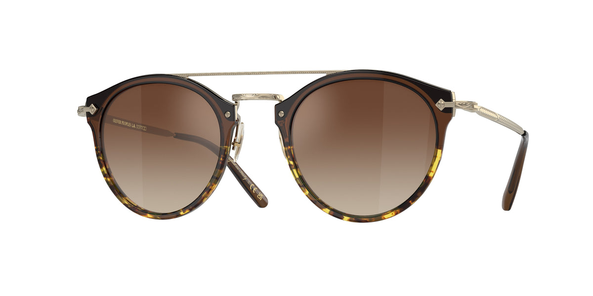 Oliver Peoples OV5349S Espresso/382 Gradient/Gold Sunglasses