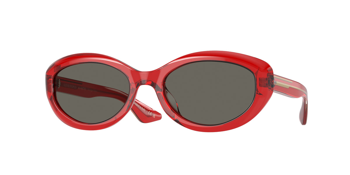 Oliver Peoples OV5513SU Translucent Red Sunglasses