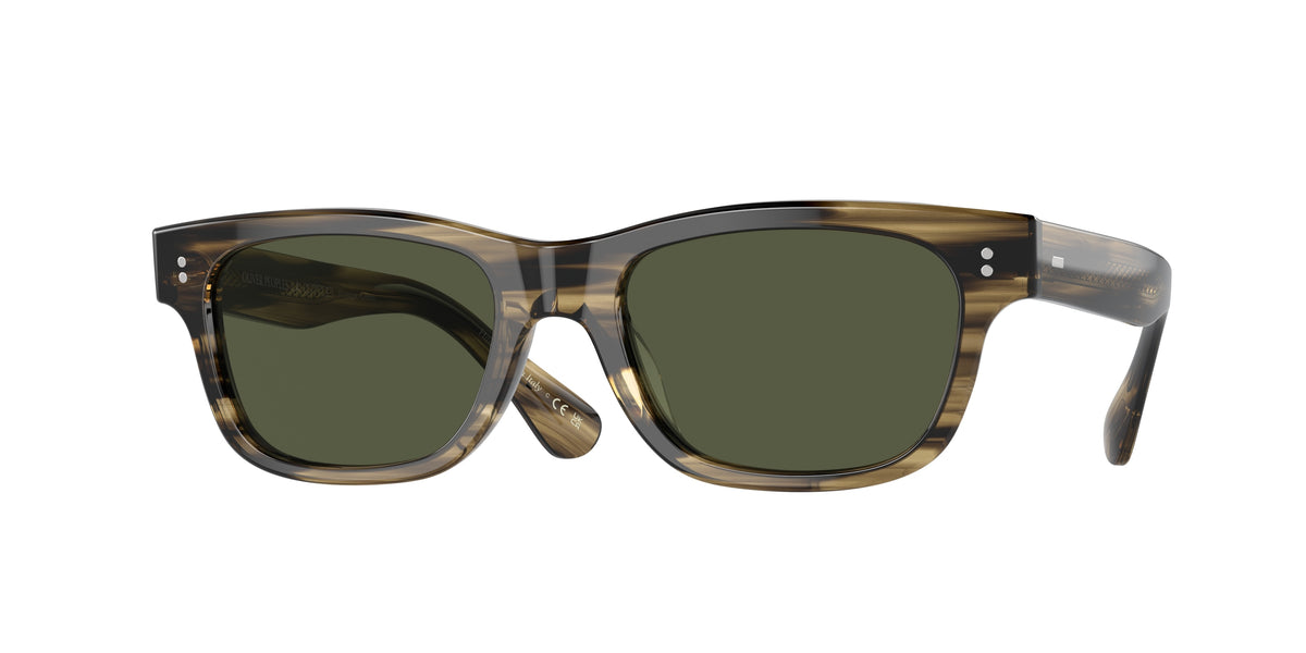 Oliver Peoples OV5540SU Olive Smoke Sunglasses