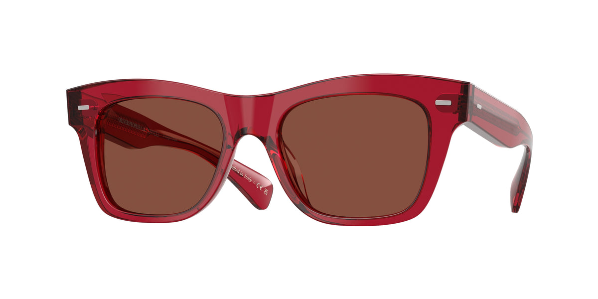 Oliver Peoples OV5542SU Translucent Rust Sunglasses
