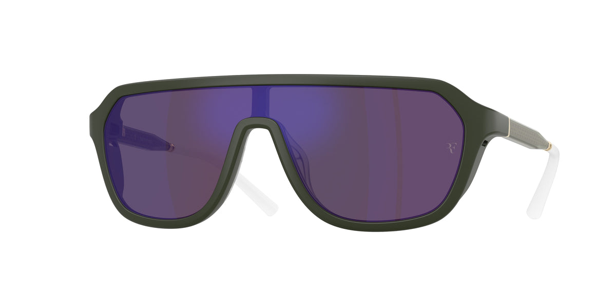 Oliver Peoples OV5591SU Semi-Matte Green Smoke Sunglasses