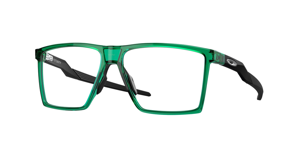 Oakley OX8052 Transparent Dark Viridian Eyeglasses