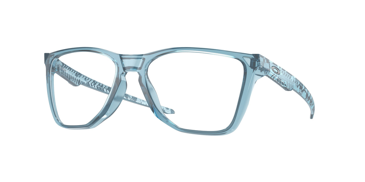 Oakley OX8058 Polished Trans Stonewash Eyeglasses