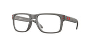Oakley OX8100F Satin Grey Smoke Eyeglasses