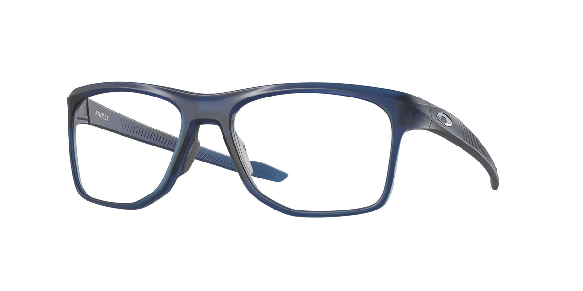 Oakley OX8144 Satin Transparent Blue Eyeglasses