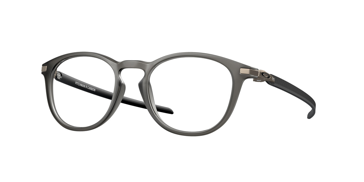 Oakley OX8149 Satin Grey Smoke Eyeglasses