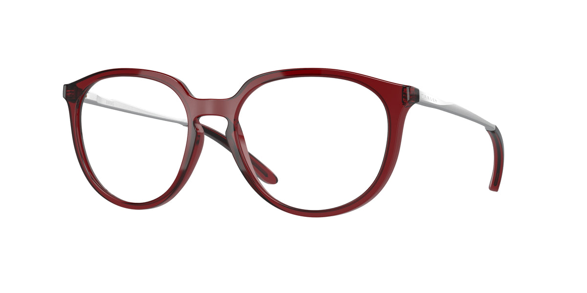 Oakley OX8150 Polished Translucent Brick Red Eyeglasses