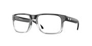 Oakley OX8156 Polished Black Clear Fade Eyeglasses